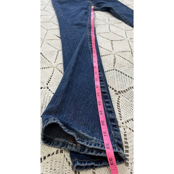 Vintage True Religion Joey Flare Jeans Low Rise USA 31 Y2K Bootcut 2000 Mallcore - Picture 5 of 9